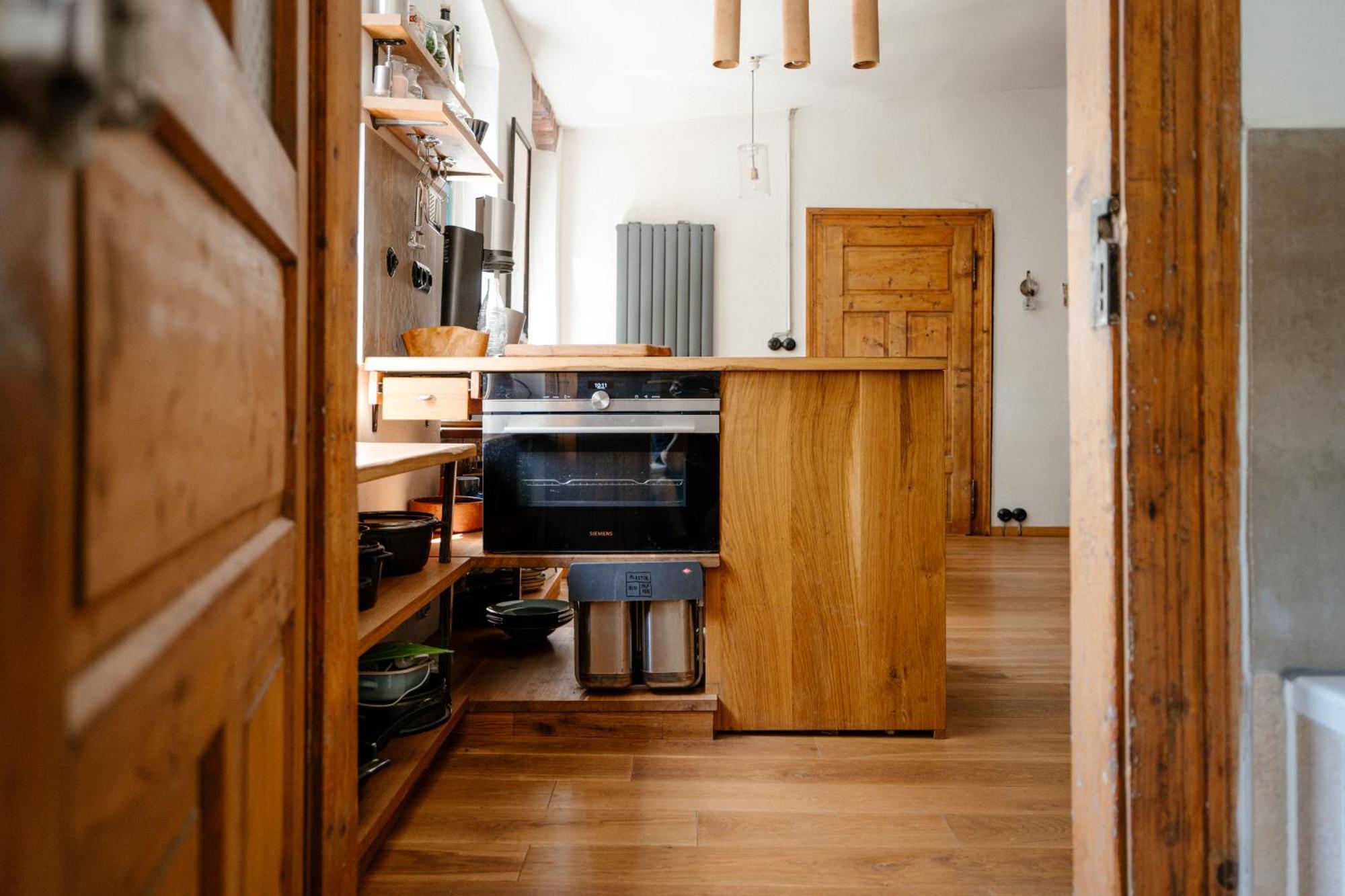 The Upholstery Tinyhouse Deluxe Eco Chalet Kreativ Citynah Chemnitz Extérieur photo